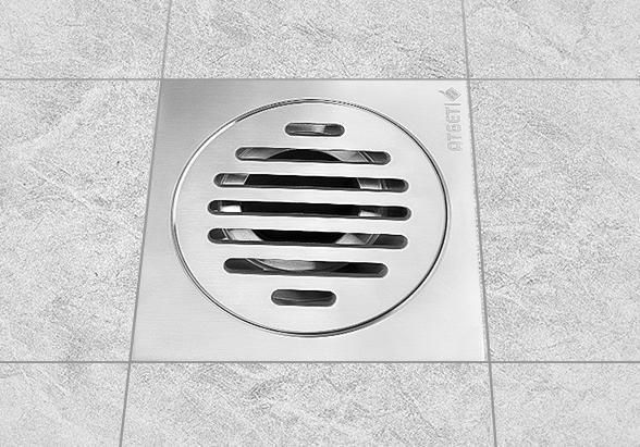 Hot Selling 304 Stainless Steel Bathroom Shower Anti-Odor Square Floor Drain