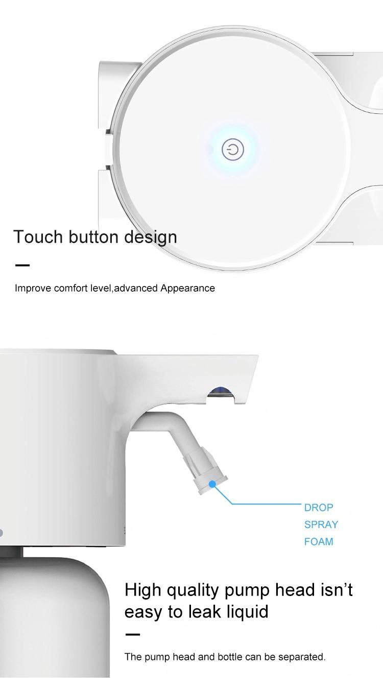 Saige 1200ml Hospital Wall Mounted Auto Sensor Automatic Hand Sanitizer Spray Soap Dispenser