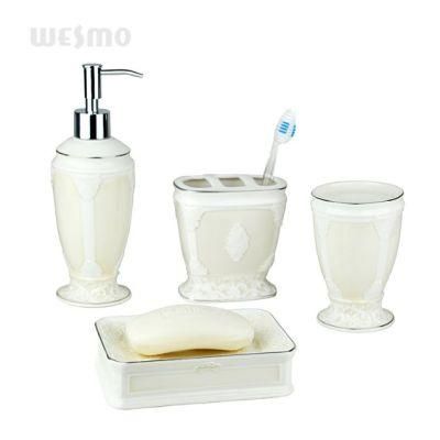 Porcelain Ceramic Home Hotel Decoration Bathroom Set