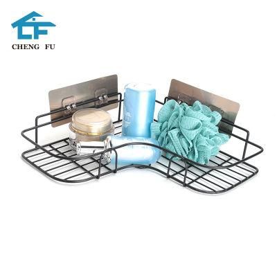 Strong Shower Caddies Corner Racks Adhesive Bathroom Shelf