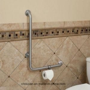 Bathroom Stainless Steel L-Shaped Grab Rail