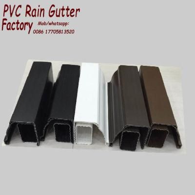 Factory Price PVC Rainwater Roof Gutter Philippines, Cheaper PVC Rain Gutter Price