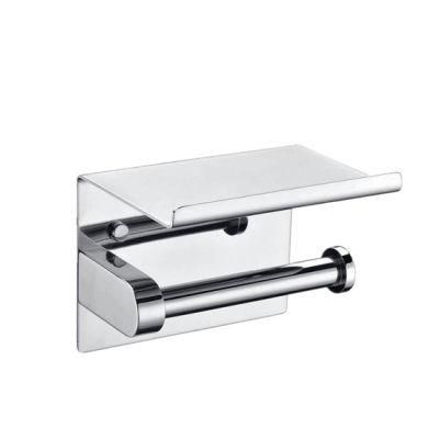 China Manufacturer 304 Stainless Steel Bathroom Roll Holder St-V08A