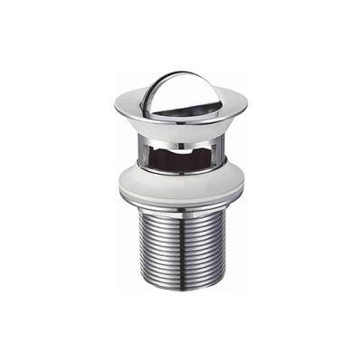 Cupc Rotation Flip Pop up Sink Drain Stopper with Chrome Plated