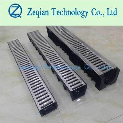 HDPE Channel Linear Drain with Grating Cover