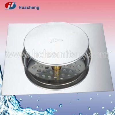 Stainless Steel Pop-up Floor Drain