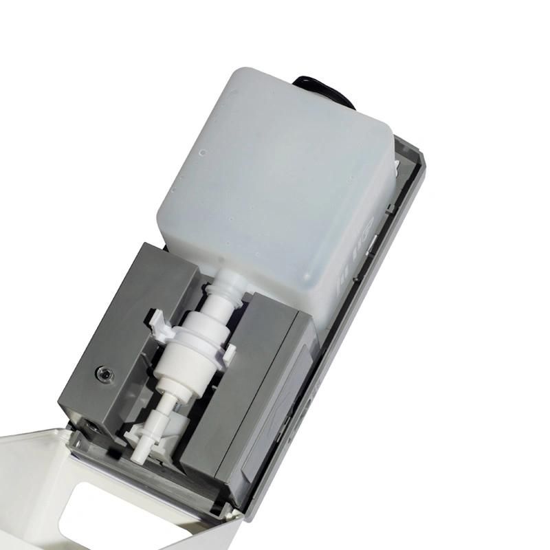 Hospital Wall Mounted Battery Operated Automatic Spray Touch Free Hand Sanitizer Dispenser