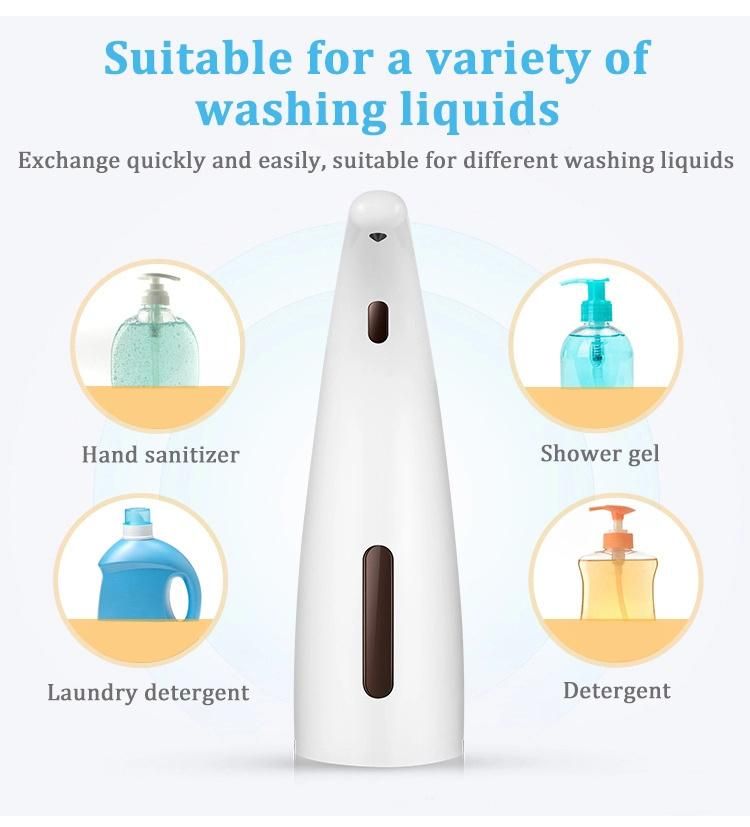 Saige 300ml Bathroom Plastic Touchless Sensor Table Top Automatic Soap Dispenser