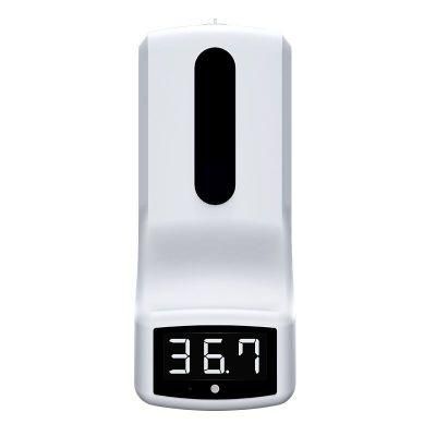 Wall Mount K9 High Temperature Alarm Automatic Alcohol Sanitizer Dispenser