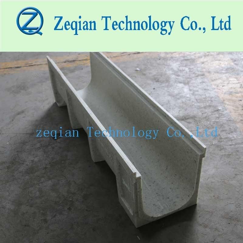 Polymer Concrete Trench Drain with Heel Proof Grating for Garden