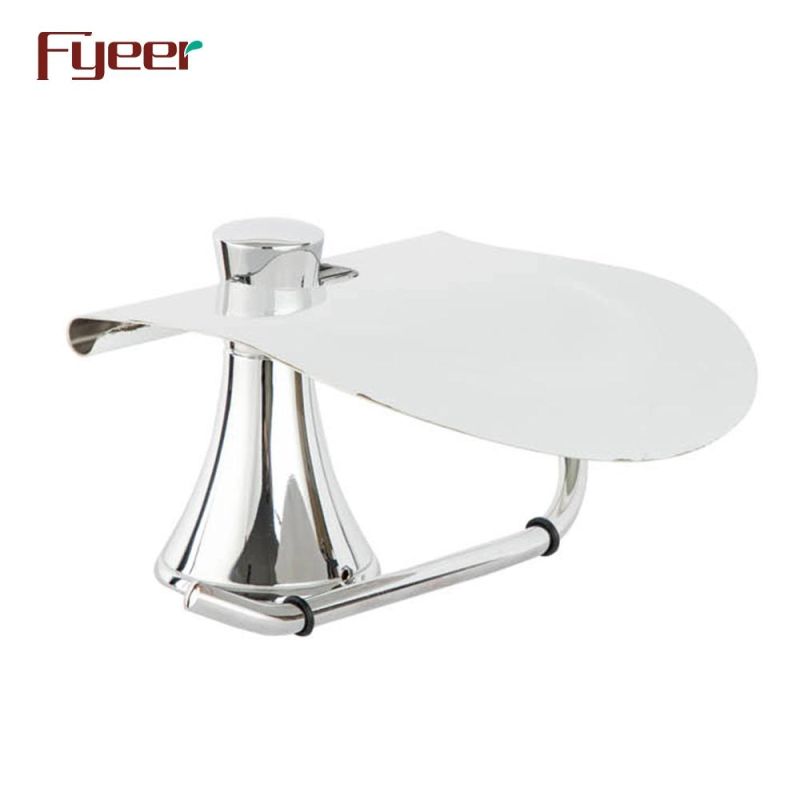 Fyeer Bathroom Accessory Brass Toilet Roll Paper Holder