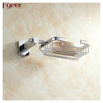 Fyeer Hot Sale Brass Bathroom Single Soap Dish