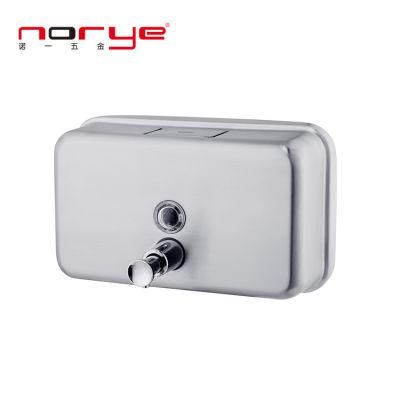 Bathroom Wall Moutd Stainless Steel 304 Soap Dispenser for Commercial Washroom