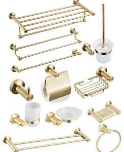 Wall Mounted Golden Washroom Restroom Bath Toilet Hotel Bathroom Fittings