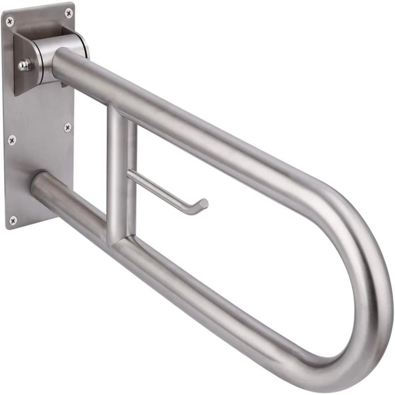 SUS 304 Handicap Shower Handles Safety Grab Bars for Bathroom