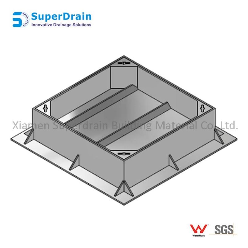 Stainless Steel Unique Level Threshold Drain Vented Manhole