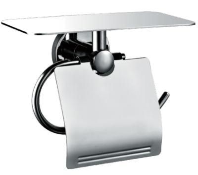Big Sale Bathroom Accessories Stainless Steel Polish Finished with Shelf Paper Holder