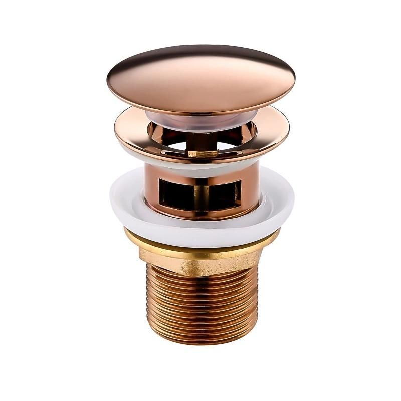 Bathroom Color Pop up Waste Click Clack Drain Brass Basin Waste