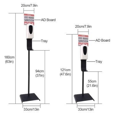 Free Standing Automatic Liquid Soap Sanitizer Dispenser Automatic Sensor