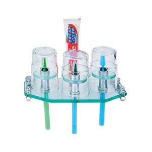 Anti-Rust Bath Sets with Toothbrush Holder and Tumbler Holder