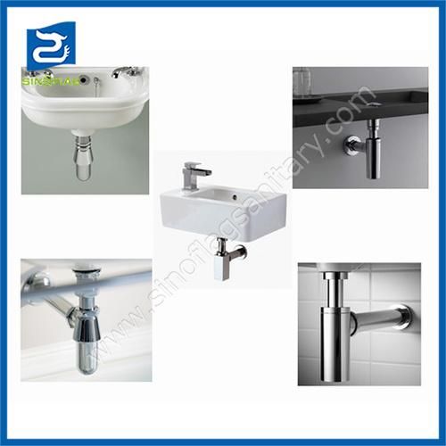 Stainless Steel S-Trap Siphon for Wash Basin