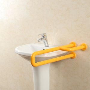 U Shape Stainless Steel &amp; ABS Bathroom Grab Bar for Toilet