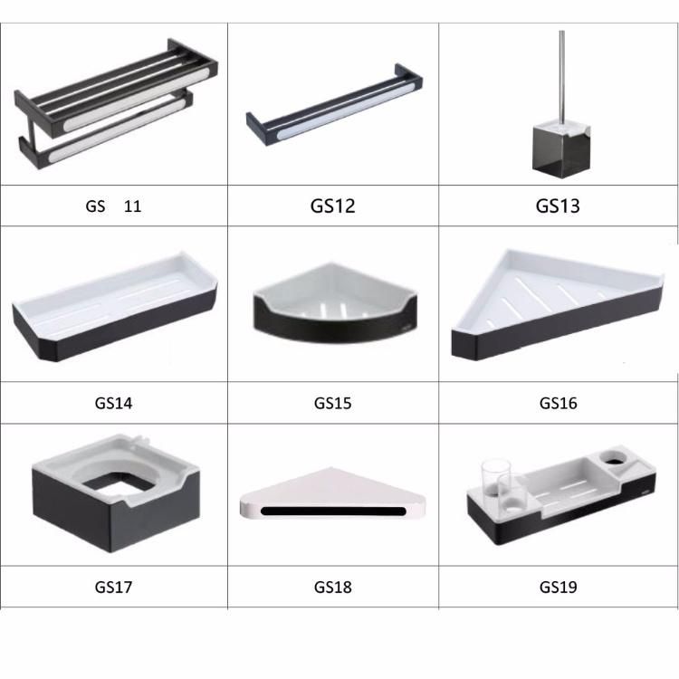304 Stainless Steel Sanitary Ware Wall Mounted Washroom Restroom Bath Toilet Hotel Bathroom ABS Set Fitting Bathroom Fittings