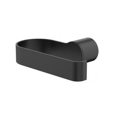 New Bathroom Sanitary Ware Solid Brass Matte Black Toilet Paper Holder (77003)