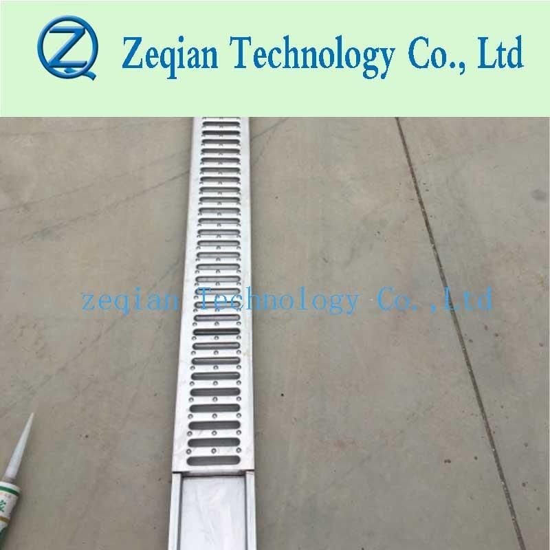 Stainless Steel Bathroom Shower Floor Drain with Wedge Wire Grate