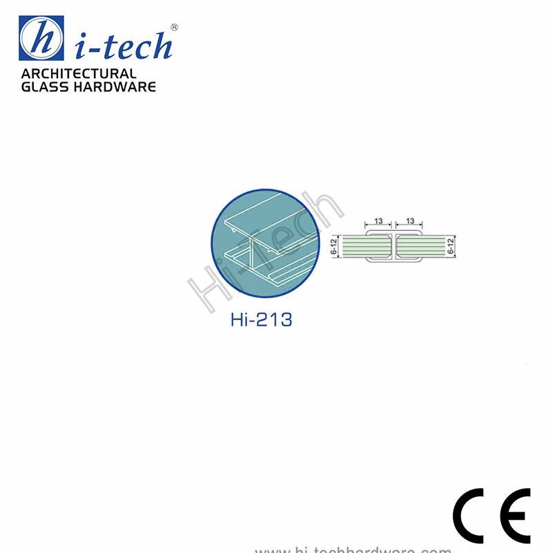 Hi-213 Good Selling Glass Door Transparent Silicone Sealing Strip
