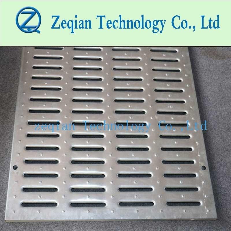 En1433 Standard Polymer Trench Drain with Stainless Steel Stamping Cover
