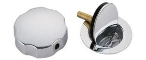 Cable Bath Waste Trim Kits, Brass/Zinc Handle, Brass Drain&Stopper