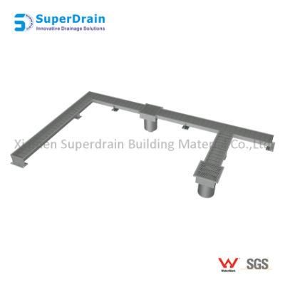 Stainless Steel Kitchen Gutter Drain System