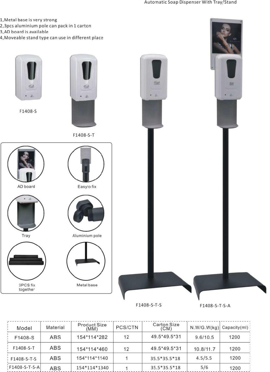 North America Hot Selling Automatic Hand Sanitiser Dispenser with Sensor