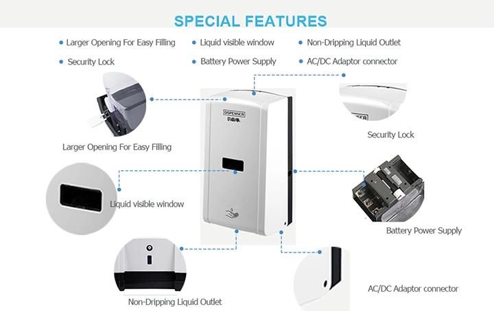 Hygiene Product Hospital Automatic Soap Dispenser