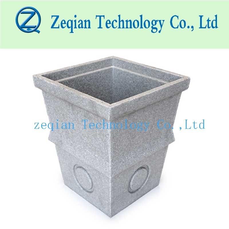 High Strength Galvanized Steel Grating Cover Polymer Resin Pit