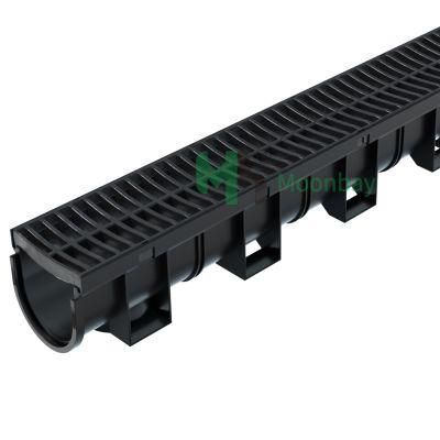 100X100mm Surface HDPE Drainage Drain Channel for Pedestrain