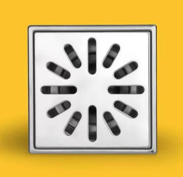 Manufacturer Kitchen Toilet Bathroom Accessory Sanitary Hardware Stainless Steel Square Floor Drain