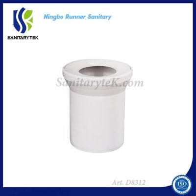 Straight Wc Pan Connector for Soil Pipe 110mm (D8312)