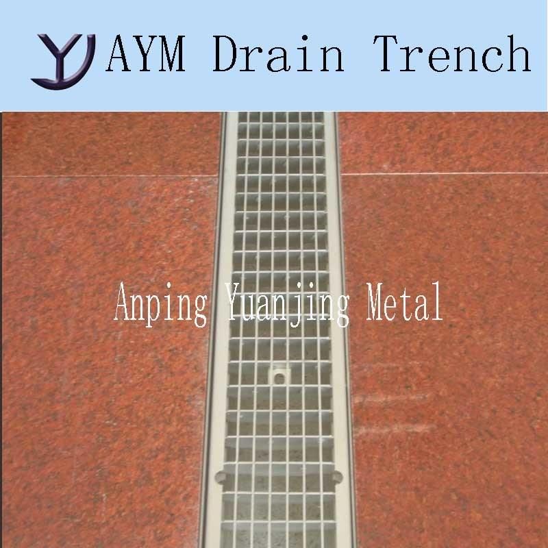 Stainless Steel Grating for Drain Trench, Trench Drain