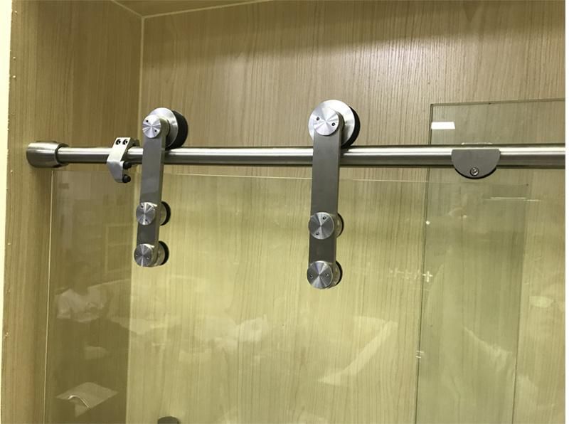 Stainless Steel Hardware Bathroom Galss Sliding Door Fitting