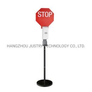 Airport Station Contact-Free Automatic Hand Sanitizer Dispenser Stand