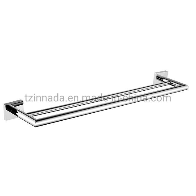 Luxury Wall Mounted Towel Holder Single Brass Bathroom Towel Bar (NC3124)