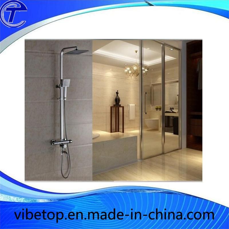 Space Aluminum Shower Safety Grab Bar with Soap Net
