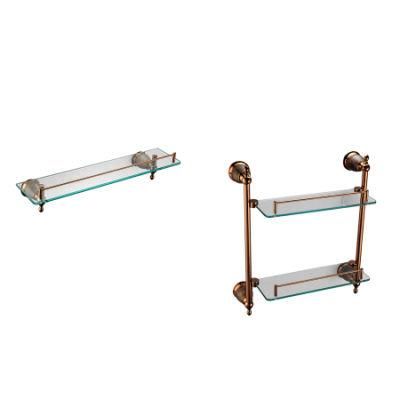 Wall Mount Glass Shelf Single Lever/Double Lever