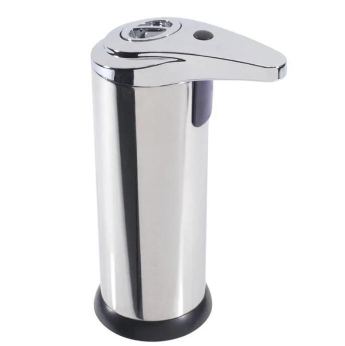 Automatic Liquid Hand Sensor Soap Dispenser 250ml/8.5oz for Kitchen Bathroom Toilet Material Stainless Steel&Plastic Infrared Induction Soap Dispenser