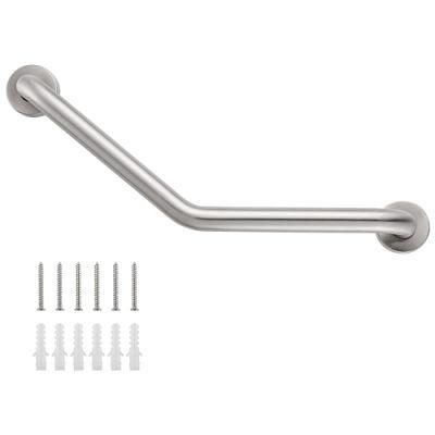 Shower Grab Bar Home Care 135&deg; Angled Grab Bar Wall-Mounted Bathtub Grab Bar