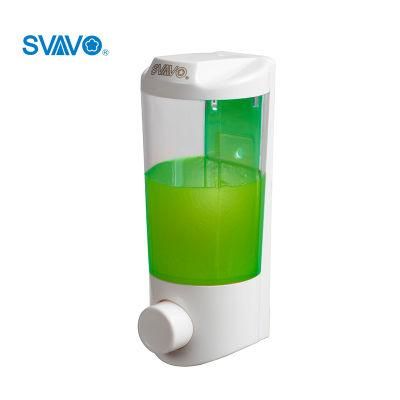 Wall Mounted Manual Shampoo Dispenser for Bathroom Hygiene
