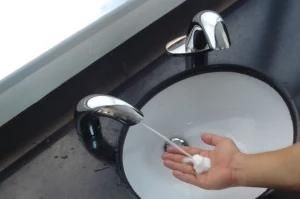 Brass Chrome Anti Bacterial Automatic Faucet Sensor Foam Soap Dispenser