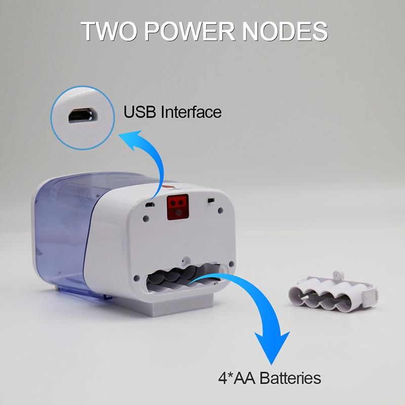 Touchless Disinfection Sensor Household Soap Dispenser Infrared Induction Intelligence Adjustable Volume Automatic Hand Sanitizer
